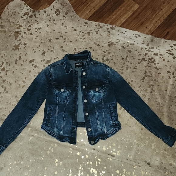 William Rast Dark Blue Jean Jacket - Picture 1 of 5
